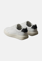 CALVIN KLEIN JEANS Sneakers CHUNKY CUPSOLE bianche e nere da uomo con dettagli a contrasto. HM0HM02206 01W CALVIN KLEIN JEANS 