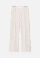 CALVIN KLEIN JEANS Pantaloni WAISTBAND vanilla beige da donna con fascia elastica logata LV047G253G P4P CALVIN KLEIN JEANS 