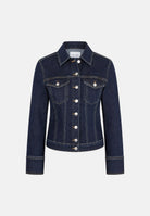 CALVIN KLEIN JEANS Giubbotto di jeans SCULPT TRUCKER in denim blu da donna <BR/> LV047G749G N8D CALVIN KLEIN JEANS 