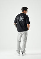 CALVIN KLEIN JEANS T-shirt EMBOSSED colore Black, nero, da uomo. LV04RAB806 UB1 CALVIN KLEIN JEANS 