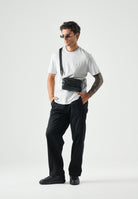 CALVIN KLEIN JEANS T-shirt SS BADGE , classic tee, grigio chiaro da uomo<BR/> LV04RC272G PSX CALVIN KLEIN JEANS 