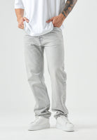 CALVIN KLEIN JEANS Jeans STANDARD STRAIGHT colore Gravel Rock, da uomo. LV04RF797G X32 CALVIN KLEIN JEANS 