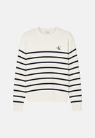 CALVIN KLEIN JEANS Maglione girocollo colore Tofu, beige chiaro da uomo. LV04RG305G YAS CALVIN KLEIN JEANS 