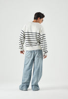 CALVIN KLEIN JEANS Maglione girocollo colore Tofu, beige chiaro da uomo. LV04RG305G YAS CALVIN KLEIN JEANS 
