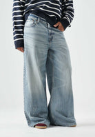 CALVIN KLEIN JEANS Jeans EXTREME BAGGY, sterling alloy, azzurro chiaro da uomo<BR/> LV04RG761G 0AL CALVIN KLEIN JEANS 