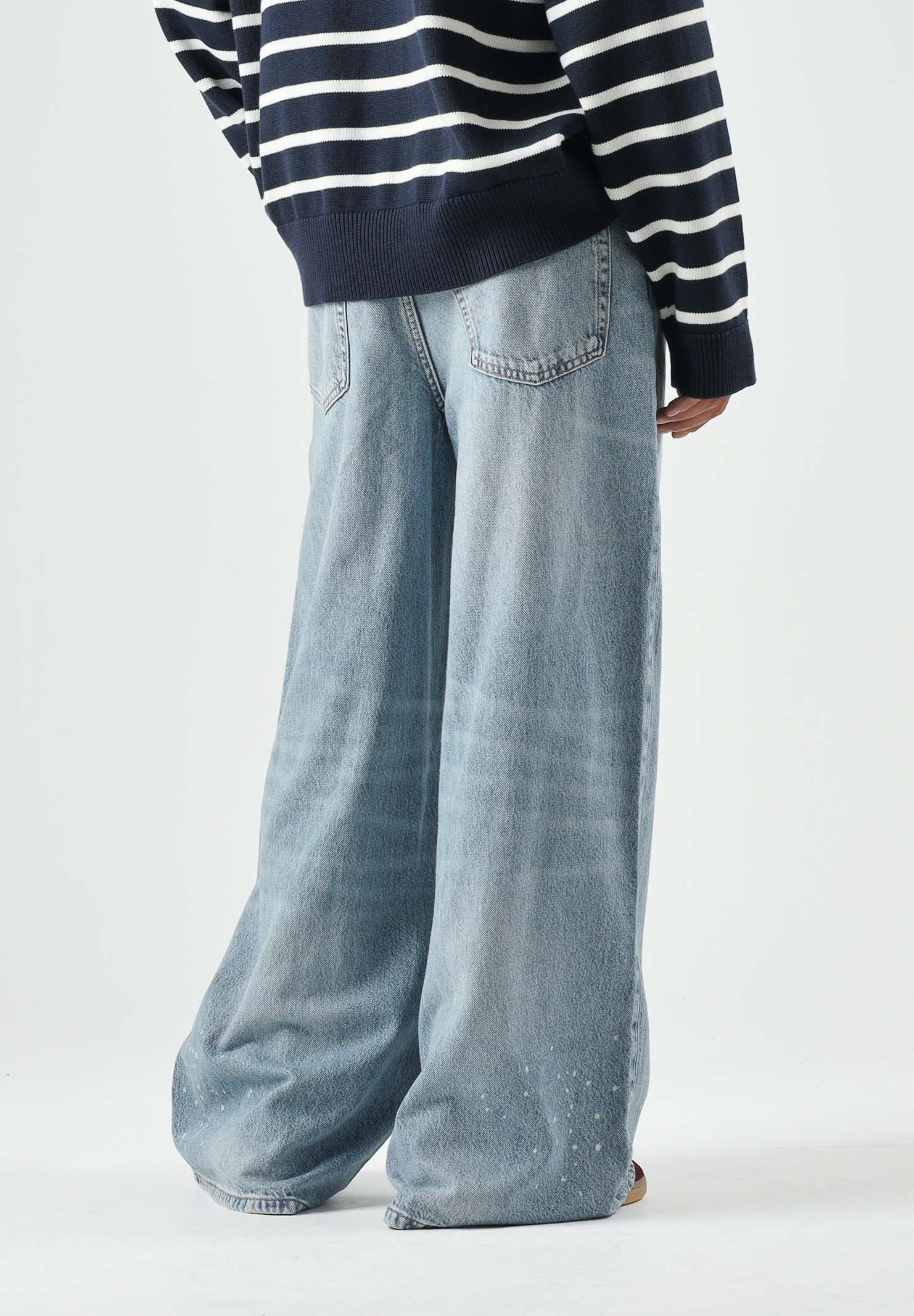 CALVIN KLEIN JEANS Jeans EXTREME BAGGY, sterling alloy, azzurro chiaro da uomo<BR/> LV04RG761G 0AL CALVIN KLEIN JEANS 