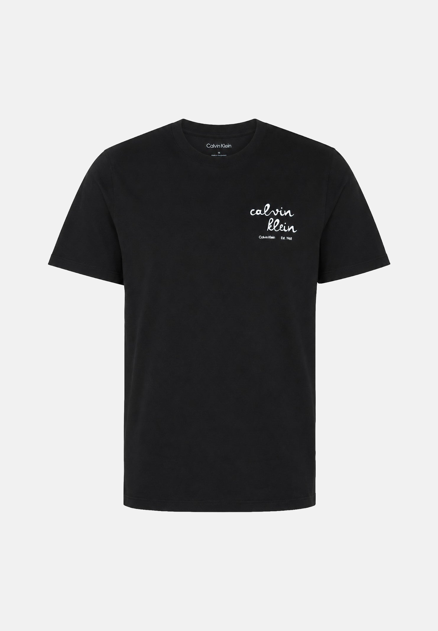 CALVIN KLEIN JEANS T-shirt LOGO GRAFIC nero da uomo <BR/> LV04RG837G UB1 CALVIN KLEIN JEANS 