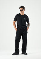 CALVIN KLEIN JEANS T-shirt LOGO GRAFIC nero da uomo <BR/> LV04RG837G UB1 CALVIN KLEIN JEANS 