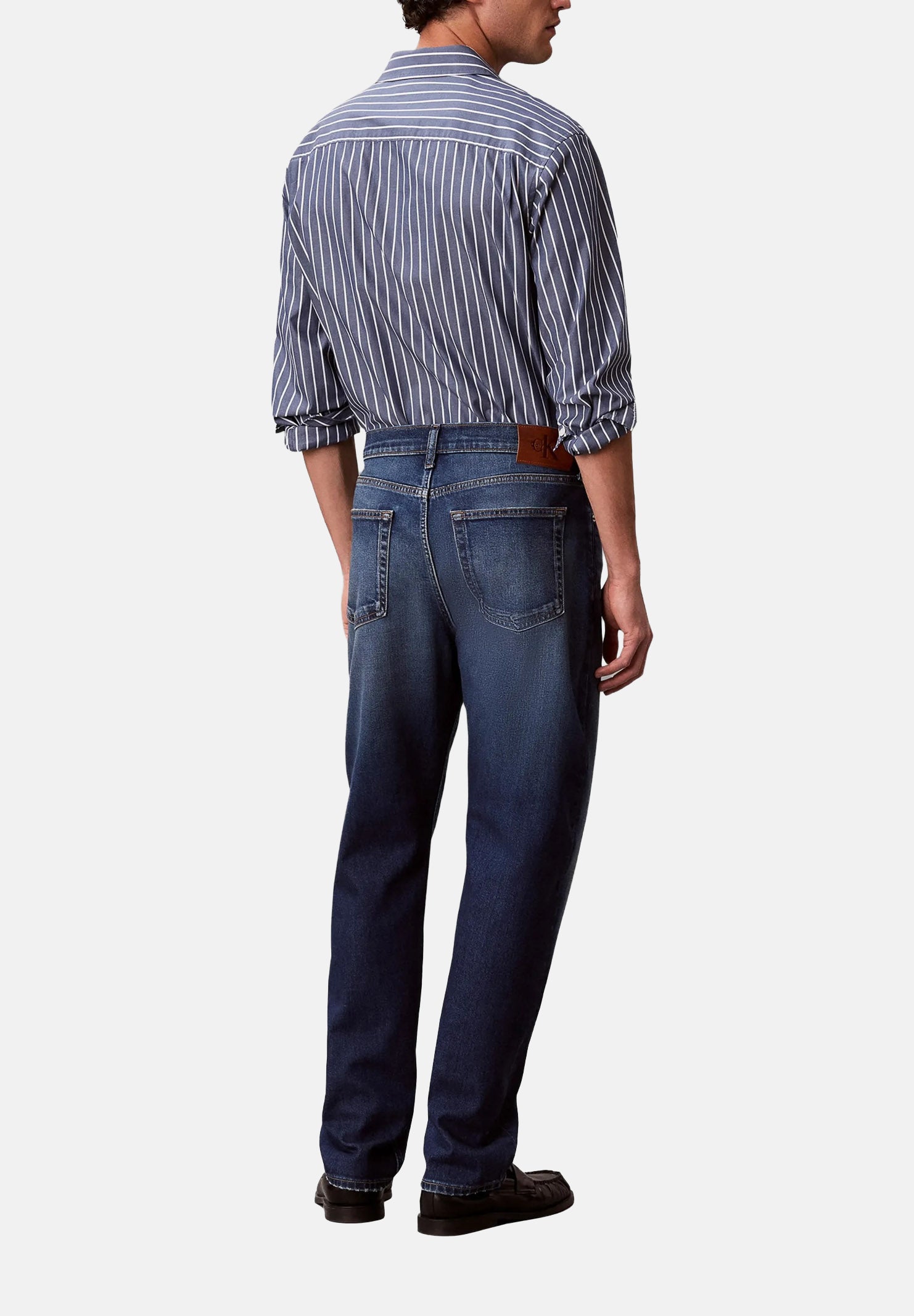CALVIN KLEIN JEANS Jeans FADED CLASSIC ocean blu da uomo<BR/> LV04RG900G 4G5 CALVIN KLEIN JEANS 
