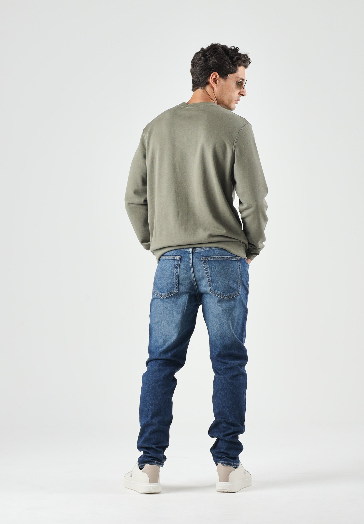 CALVIN KLEIN JEANS Jeans FADED CLASSIC ocean blu da uomo<BR/> LV04RG900G 4G5 CALVIN KLEIN JEANS 