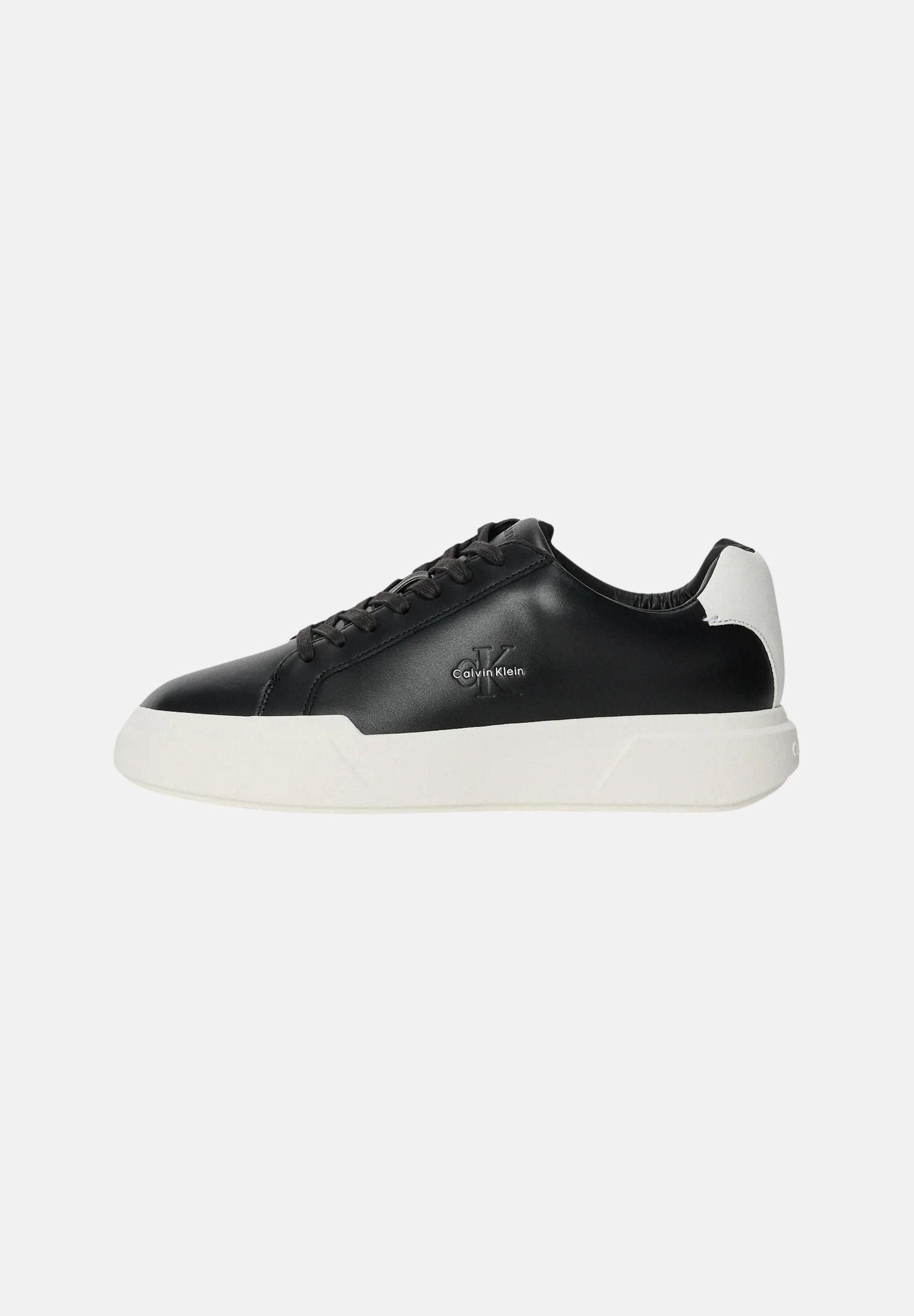 CALVIN KLEIN JEANS Sneacker CHUNKY CUPSOLE LACE nere e bianche da uomo YM0YM01344 06W CALVIN KLEIN JEANS 