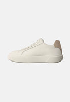 CALVIN KLEIN JEANS Sneakers CHUNKY CUPSOLE marshmallow bianco panna-beige da uomo in pelle liscia bicolore<BR/> YM0YM01344 0LC CALVIN KLEIN JEANS 