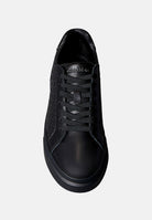 CALVIN KLEIN JEANS Sneakers DURABLE TRACTION, nere da uomo<BR/>con motivo monogramma CK all-over in rilievo YM0YM01383 0GJ CALVIN KLEIN JEANS 