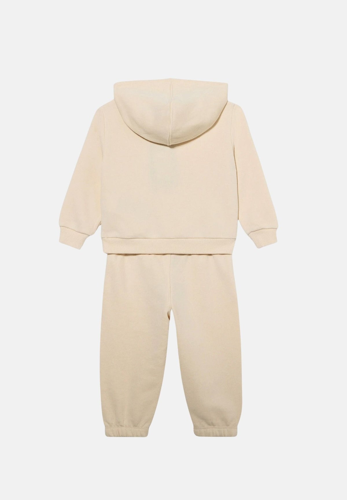 CONVERSE Tuta beige per neonato con felpa con cappuccio, pantaloni jogger e logo Chuck Taylor All Star. 6CK114 W0L CONVERSE 