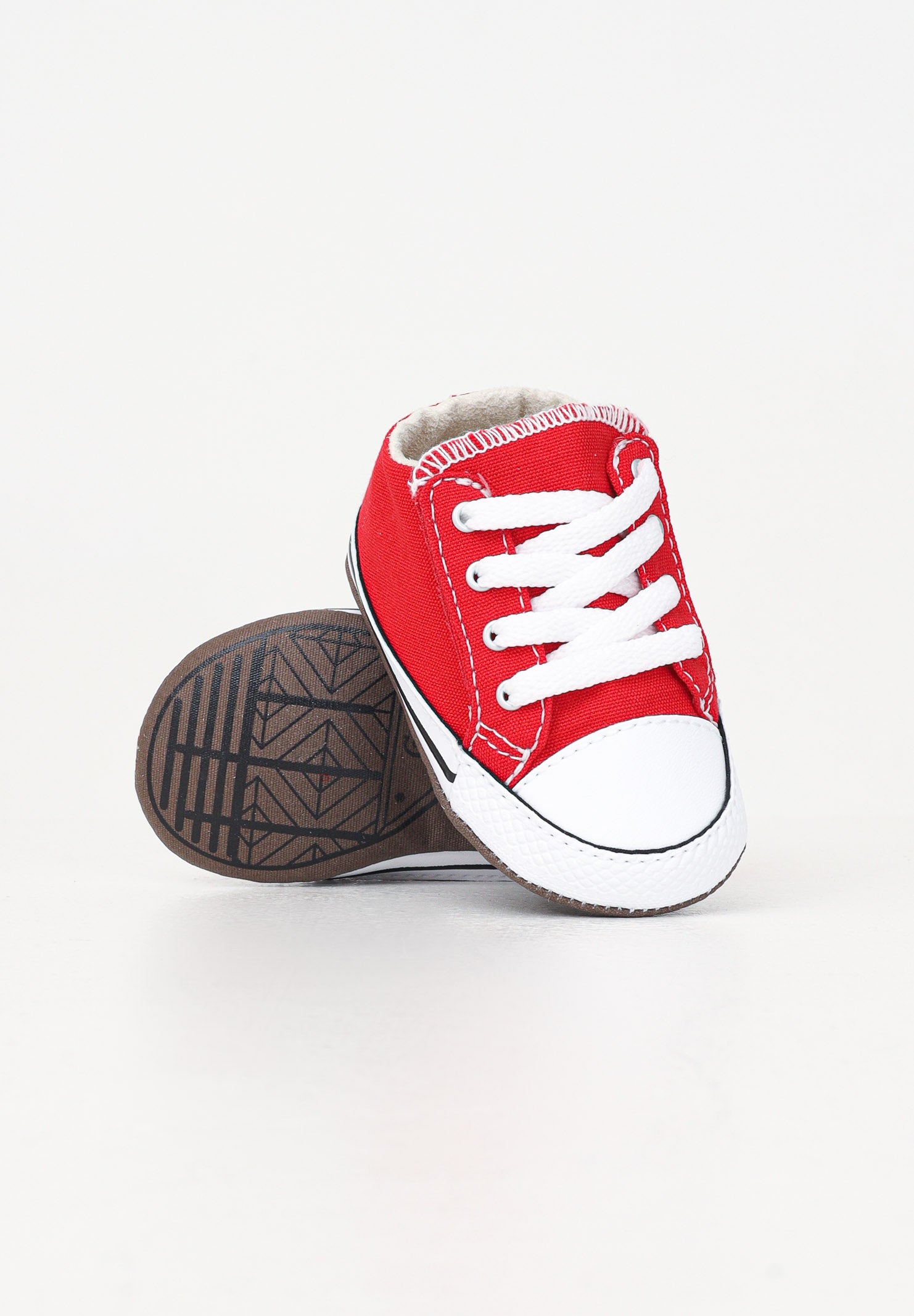 CONVERSE  Scarpe da culla Chuck Taylor All Star Cribster rosse da neonato 866933C . CONVERSE 
