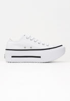 CONVERSE Sneakers Chuck Taylor All Star Lift Double Stack Platform bianche da donna A15491C . CONVERSE 