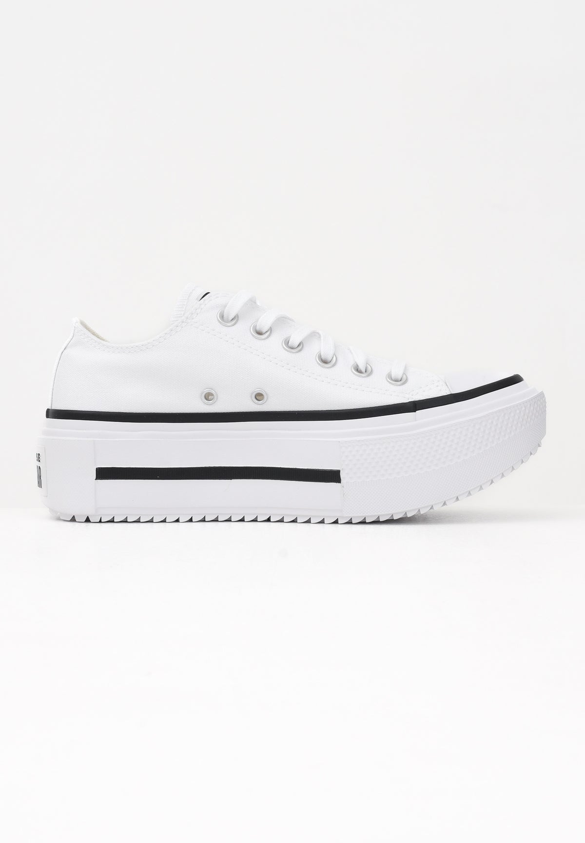 CONVERSE Sneakers Chuck Taylor All Star Lift Double Stack Platform bianche da donna A15491C . CONVERSE 