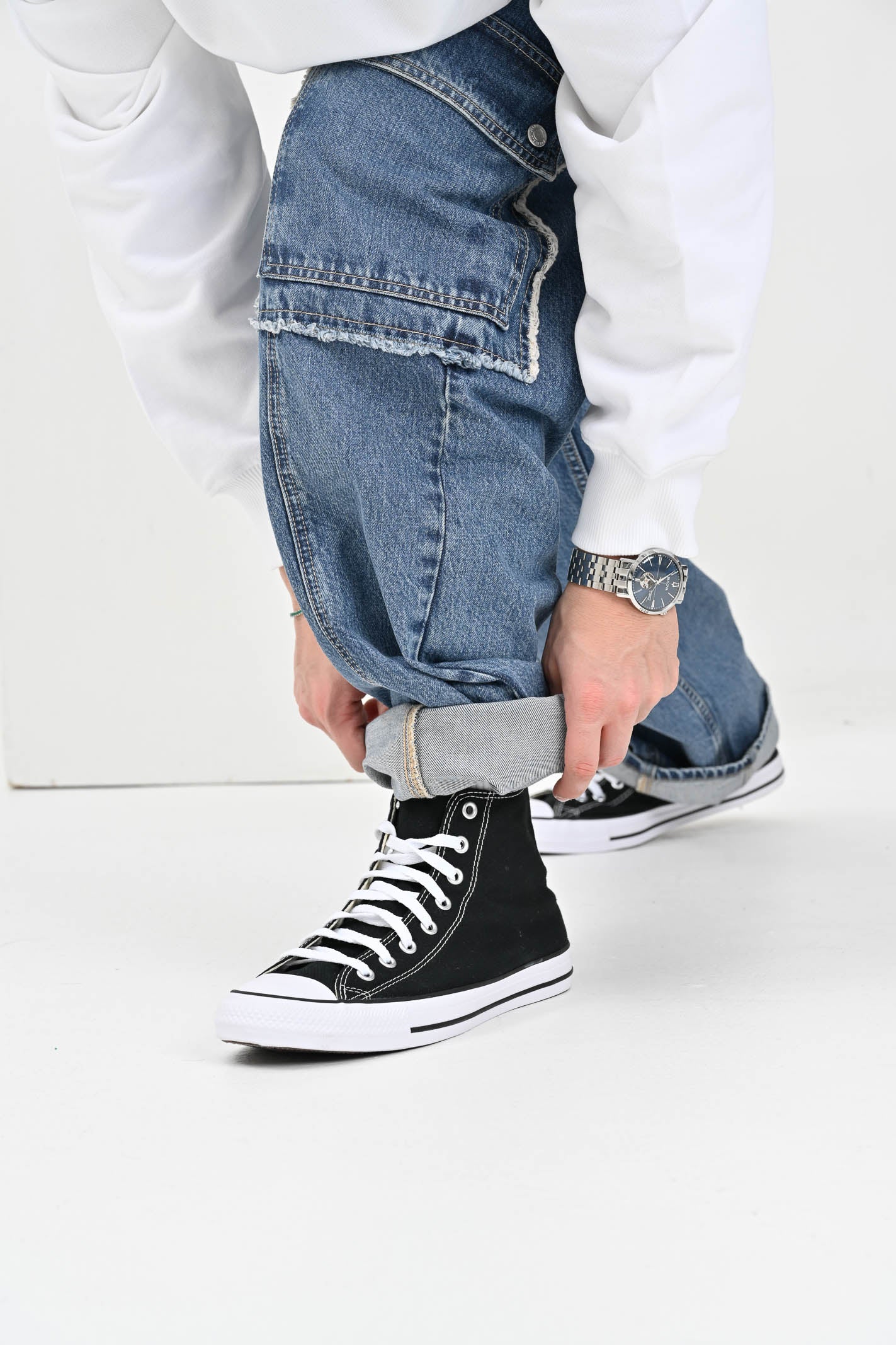 Sneakers CHUCK TAYLOR ALL STAR CLASSIC nere per uomo e donna M9160C . CONVERSE 