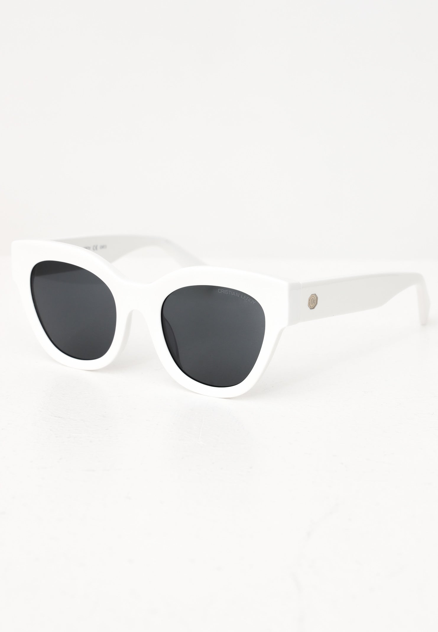 CRISTIAN LEROY Occhiali da sole bianchi da donna 25055 04 CRISTIAN LEROY 