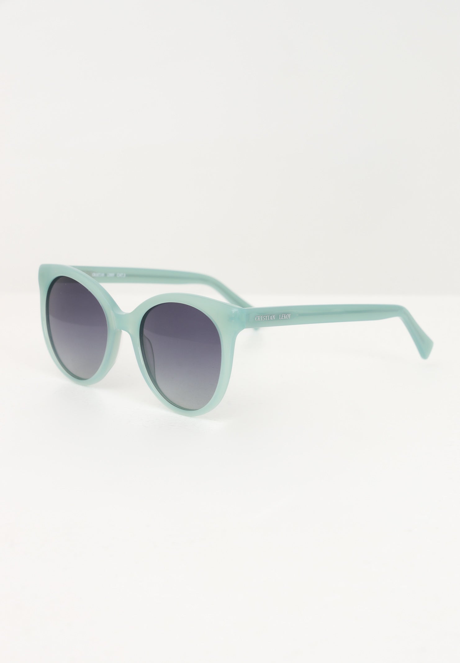 CRISTIAN LEROY Occhiali da sole verde acqua da donna 45240 02 CRISTIAN LEROY 
