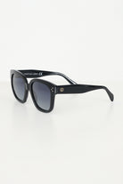CRISTIAN LEROY Occhiali da sole neri da donna con montatura in acetato lucido 700203 01 CRISTIAN LEROY 