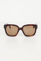 CRISTIAN LEROY Occhiali da sole marroni da donna con montatura in acetato tartarugato 700203 02 CRISTIAN LEROY 