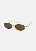 CRISTIAN LEROY occhiali da sole con lente marrone in colore marrone da uomo e donna S30028 C4 CRISTIAN LEROY 