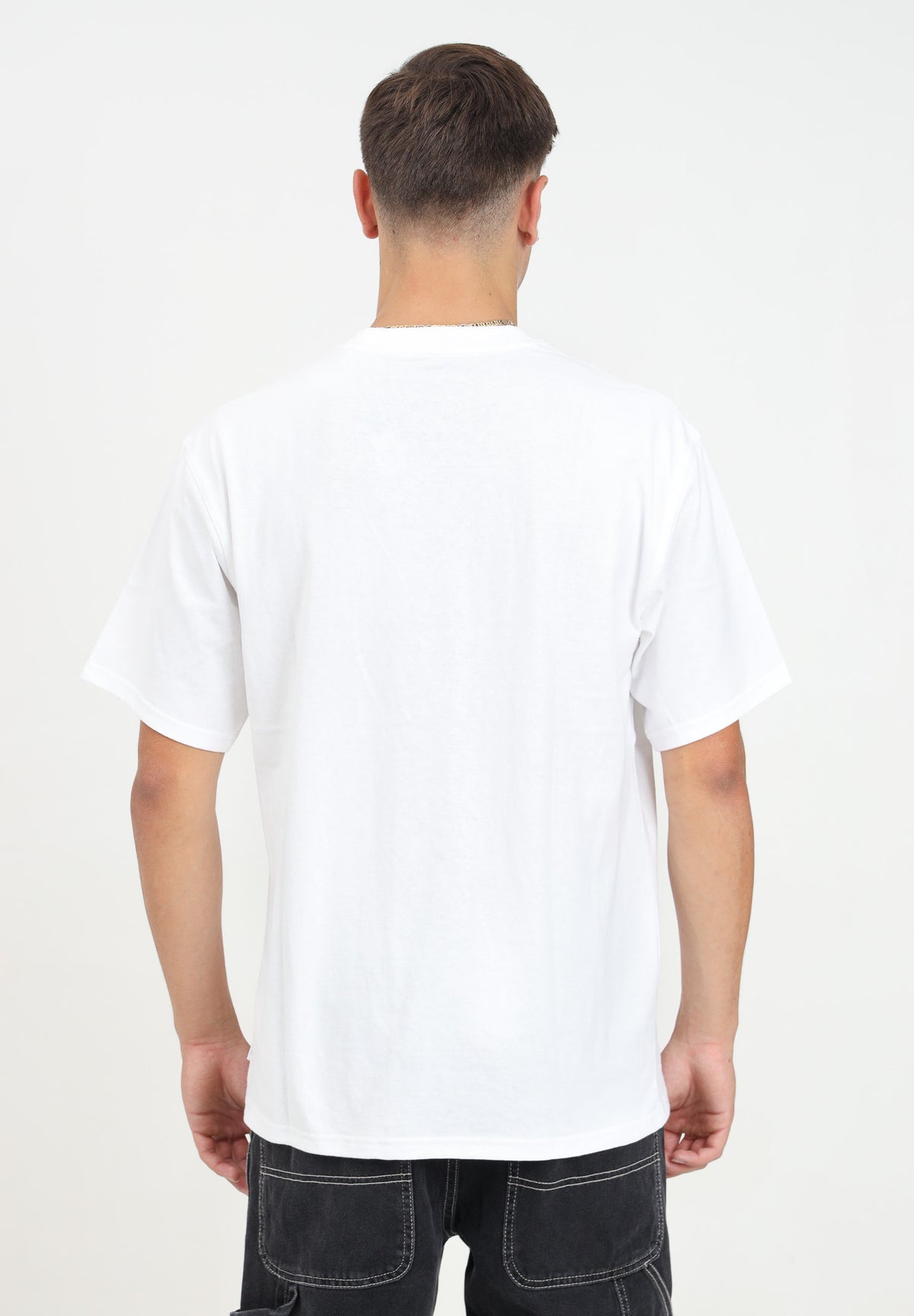 DICKIES T-shirt a manica corta Clancy Heavyweight bianca da uomo DK0A4Z4L0WH1 . DIckies 