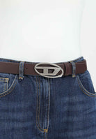 DIESEL Cintura marrone da donna con logo D J01226KXBLR KP48 DIESEL 