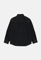 DIESEL Camicia di jeans  CSIMPLY-OVER nero per donna, ragazzi e bambini con lavaggio sfumato  e logo D ricamato. J01330KXBU6 K02 DIESEL 