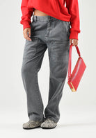 DIESEL Jeans ASPHALT grigio scuro per donna, ragazzi e bambini con lavaggio effetto used. J02330KXBUP K910A DIESEL 