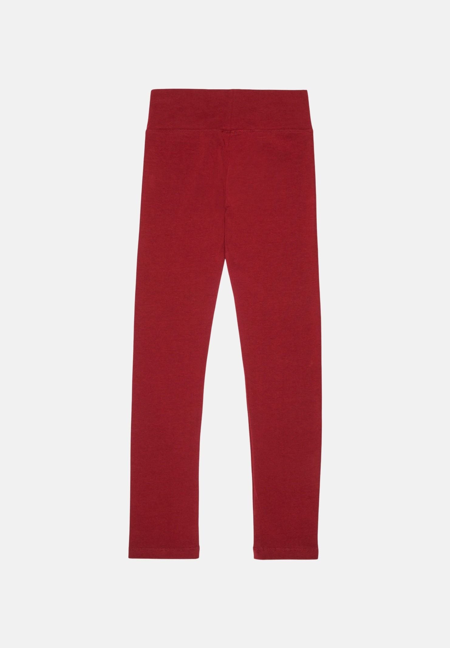 DIESEL Leggings PCEFY colore Syrah rosso bordeaux, per donna, ragazzi e bambini con logo iconico in vita J02660KYA0L K440 DIESEL 