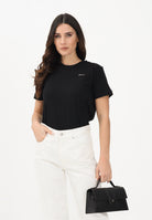 DIESEL T-shirt a manica corta nera per donna, ragazzi e bambini con logo J027710CATM K900 DIESEL 