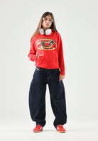 DIESEL Jeans  D-MILTY denim blu scuro, per donna, ragazzi e  bambini con cuciture a contrasto. J02885KXBUS K01 DIESEL 