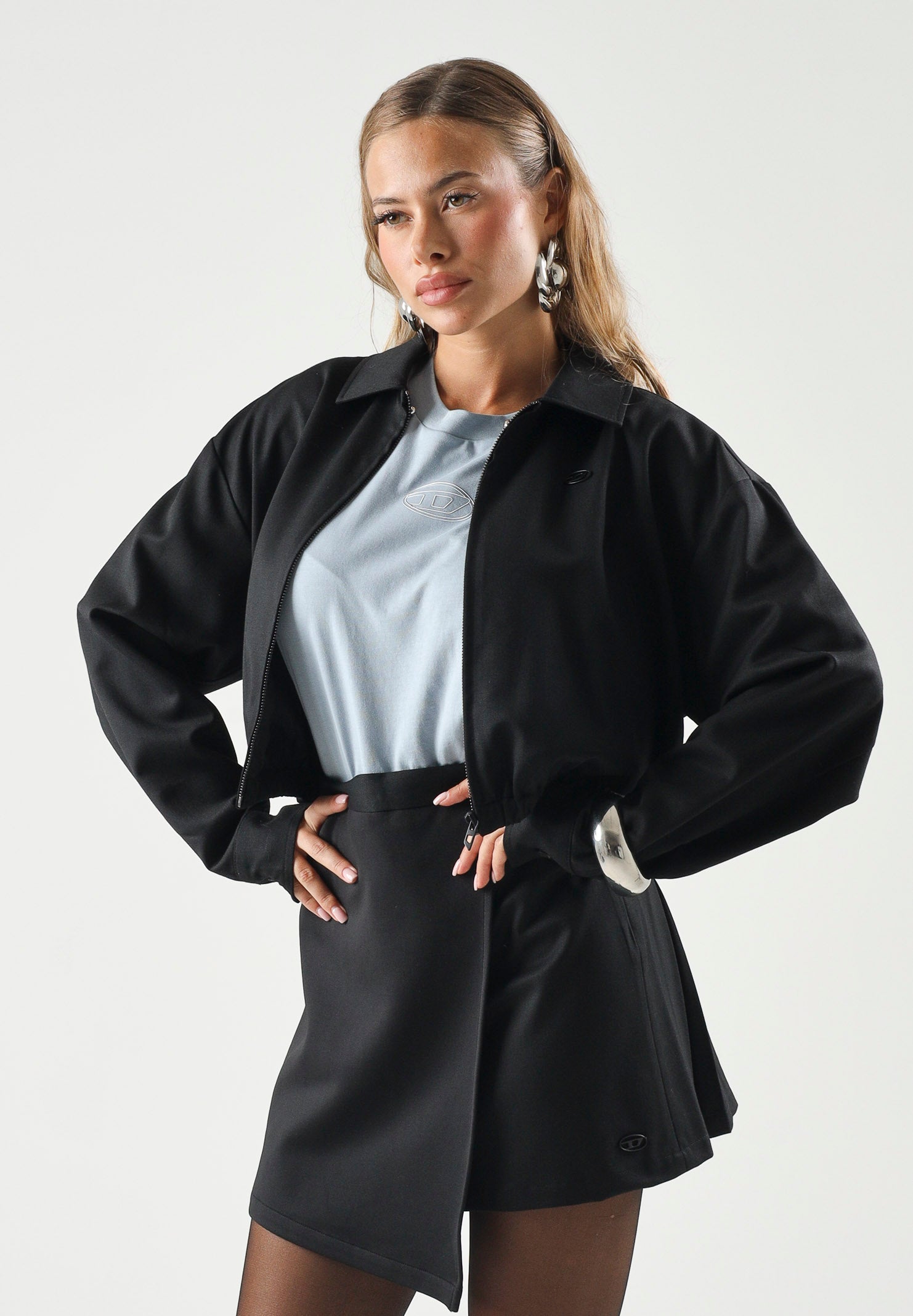 DIESEL Giacca JREBY nera, per donna, ragazzi e bambini J02901KXBSJ K900 DIESEL 