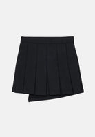 DIESEL Gonna GREBY colore  nero per donna, ragazzi e  bambini con design plissettato e taglio asimmetrico.<BR/> J02902KXBSJ K900 DIESEL 
