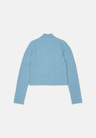 DIESEL Cardigan KAMMY colore dusty blue azzurro, per donna, ragazzi e  bambini con texture a coste J02911KYA2G K80U DIESEL 