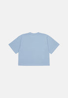 DIESEL T-shirt TLIXIN Dusty Blue, azzurro cielo per donna, ragazzi e  bambini  con piccolo logo Oval D frontale. J0291800YI9 K80U DIESEL 