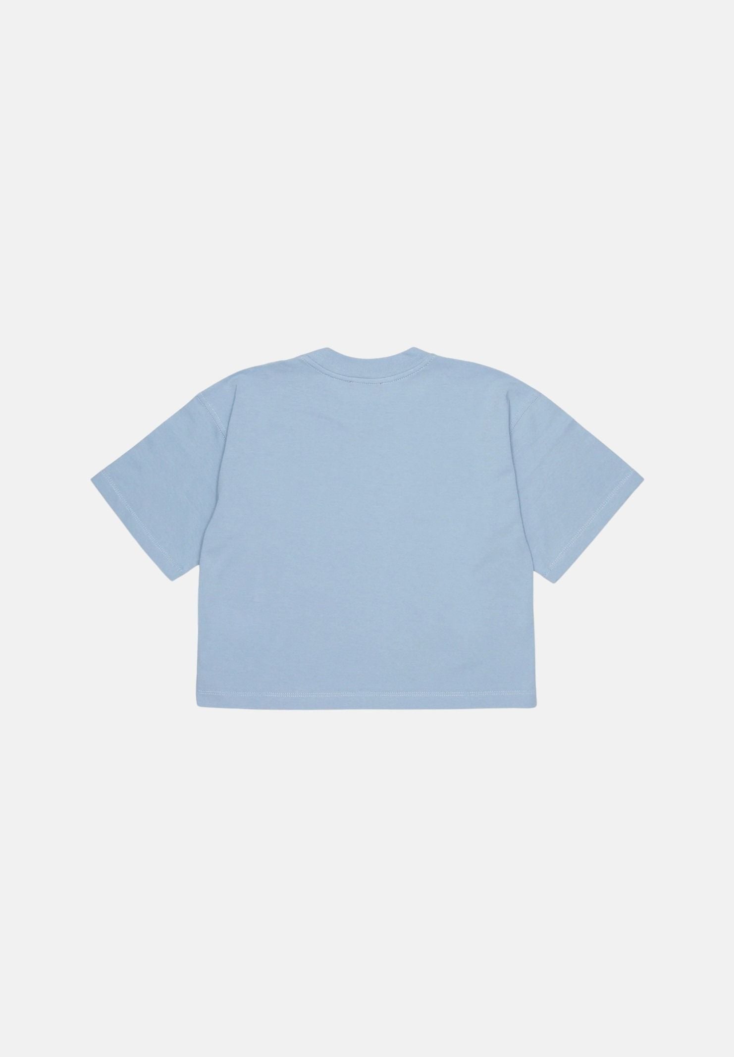 DIESEL T-shirt TLIXIN Dusty Blue, azzurro cielo per donna, ragazzi e  bambini  con piccolo logo Oval D frontale. J0291800YI9 K80U DIESEL 