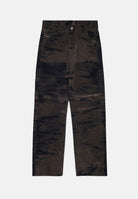 DIESEL Pantaloni PJAKE camouflage verde, colore basico verde, donna. J02958KXBT8 K50C DIESEL 