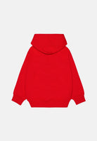 DIESEL Felpa SVELLYHOOD OVER con cappucio , red blood, rosso  per donna, ragazzi e bambini con maxi logo Oval D J029650GEAD K405 DIESEL 