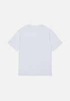 DIESEL T-shirt manica corta TVEL OVER bianca  per donna, ragazzi e  bambini con stampa logo Oval D bicolore frontale. J02969KYA1Y K100 DIESEL 