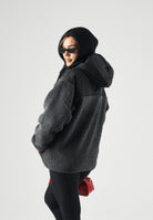 DIESEL Piumino ASPHALT, grigio antracite per donna, ragazzi e bambini con maxi logo J029790QFAH K910A DIESEL 