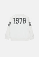 DIESEL Felpa SBAND  Off White, per donna, ragazzi e bambini con stampe logo stile college, J029880GEAD K141 DIESEL 