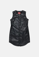 DIESEL Abito DJENNY smanicato effetto pelle, nero, per donna, ragazza e bambina J03006KXB9D K900 DIESEL 