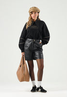DIESEL Shorts PJENNY nero , per donna, ragazza e  bambina con tasche laterali oblique J03007KXB9D K900 DIESEL 