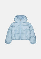 DIESEL Piumino  J-KUB-P DUSTY BLUE azzurro per donna, ragazzi e bambini con cappuccio J03016KXBVC K80U DIESEL 