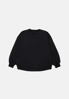 DIESEL Felpa girocollo SALILLY nera, per donna, ragazzi e  bambini  con logo Oval D frontale e linea morbida. J03017KYAZ3 K900 DIESEL 