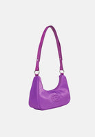 DIESEL Borsa a spalla WUNSY - NYLON SHOULDER Hyacinth Violet, viola, da donna con logo. J03143KXBEW K642 DIESEL 