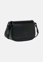 DIESEL Borsa WIRT nera per donna, ragazza e bambina con patta e logo Oval D impresso sul davanti. J03145KXBTB K900 DIESEL 